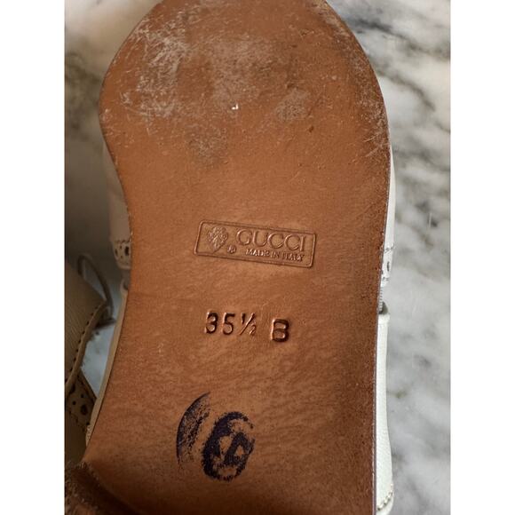 Gucci Wingtip Oxford Leather lace-ups - - Picture 5 of 5
